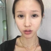 小怡怡纹眉日记分享~小怡怡前后对比照曝光 width=